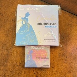 The Crème Shop Cinderella Eyeshadow Pallet and Blush Balm
